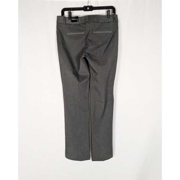 NWT Express Pants 4 Women's Gray Barely Bootcut Editor Dress Pants Trousers - Picture 4 of 8
